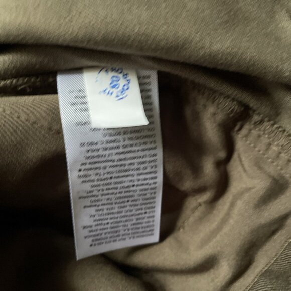 Old Navy Extra High-Rise Taylor Straight Trousers XXL Cotton Blend Green Cargo P - Picture 6 of 8